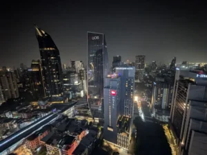 Centro comercial y cultural de Siam en Bangkok, de la mejor zona para alojarse en Bangkok.